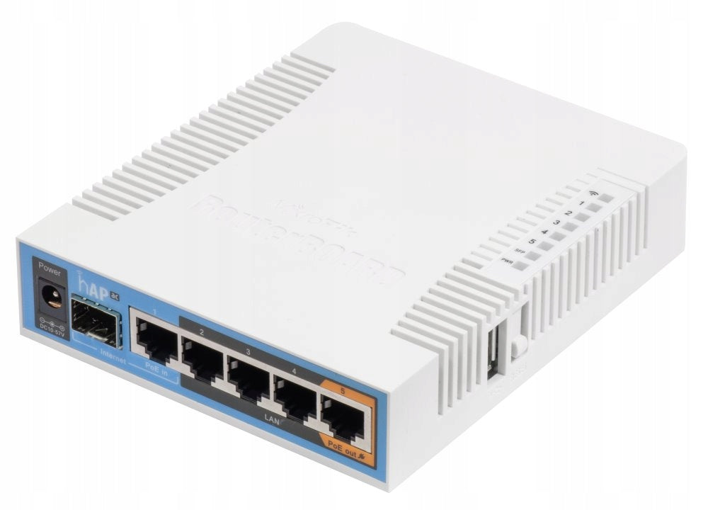 Access Point Mikrotik hAP ac RB962UiGS-5HacT2HnT 802.11n (Wi-Fi 4) –