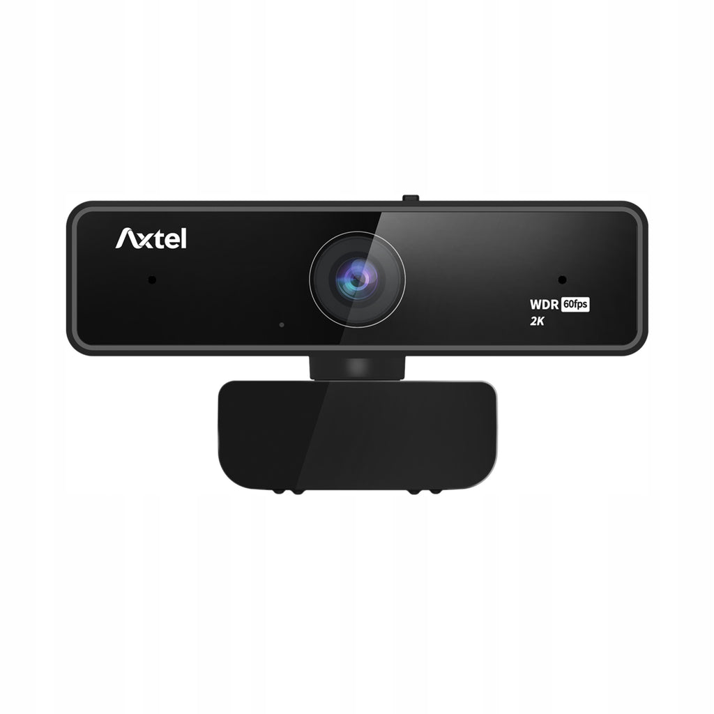 Axtel AX-2K-1440P Webkamera 2K QHD 60fps WDR Autofokus Mikrofon USB-C