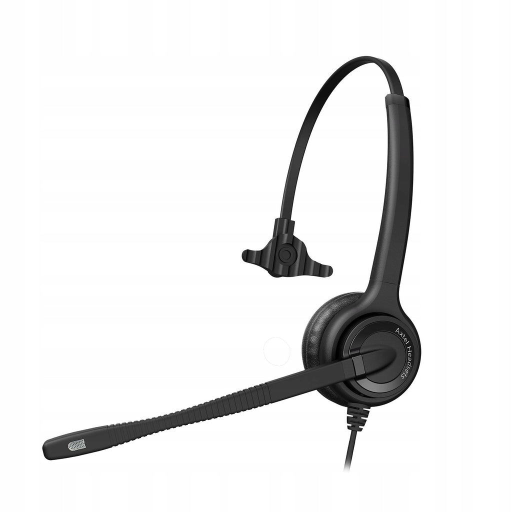Axtel AXH-EHDUCM Mono USB-A Náhlavní Souprava HD NC Mikrofon Teams