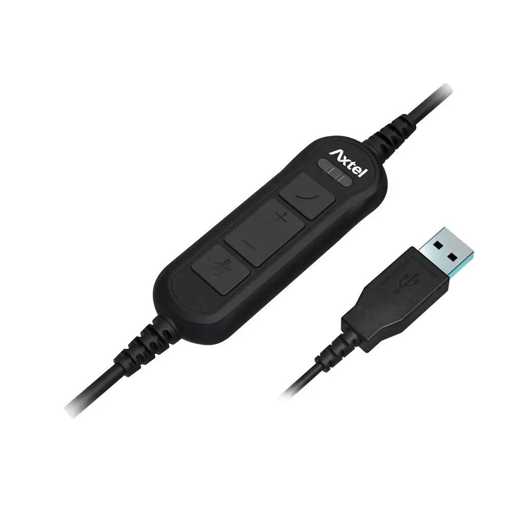 Axtel AXH-MS2M MS2 Mono USB-A Náhlavní Souprava NC Wideband Mikrofon