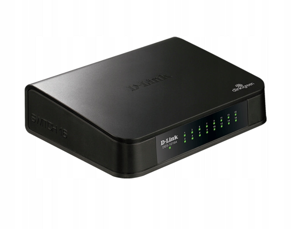 D-Link DES-1016A síťový přepínač (switch)