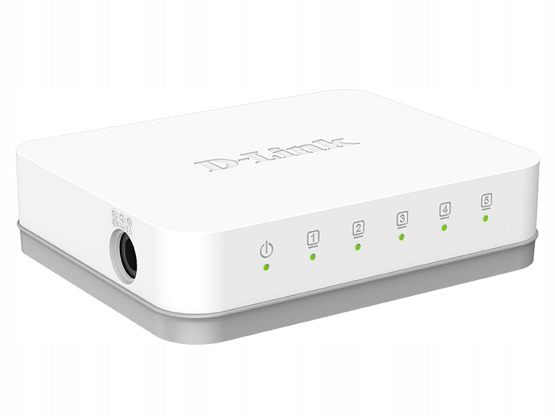 D-Link DGS-1005A – 5-portový Gigabit Ethernet neřízený přepínač