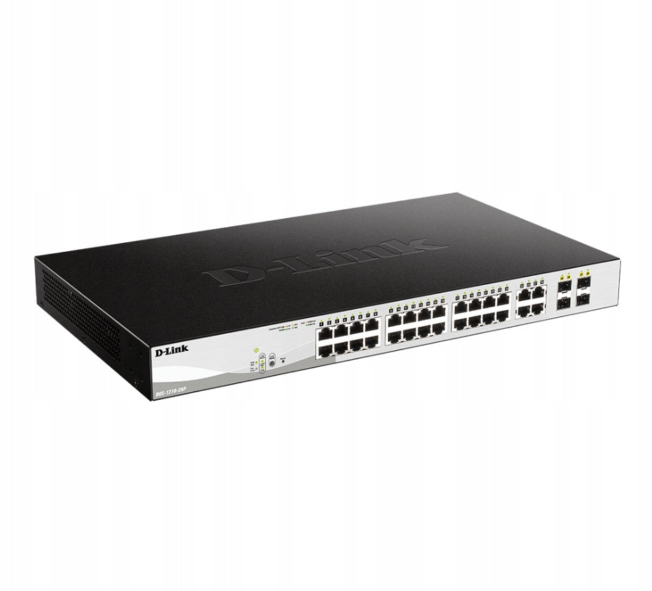 D-Link DGS-1210-28P Gigabit Smart Managed PoE Switch