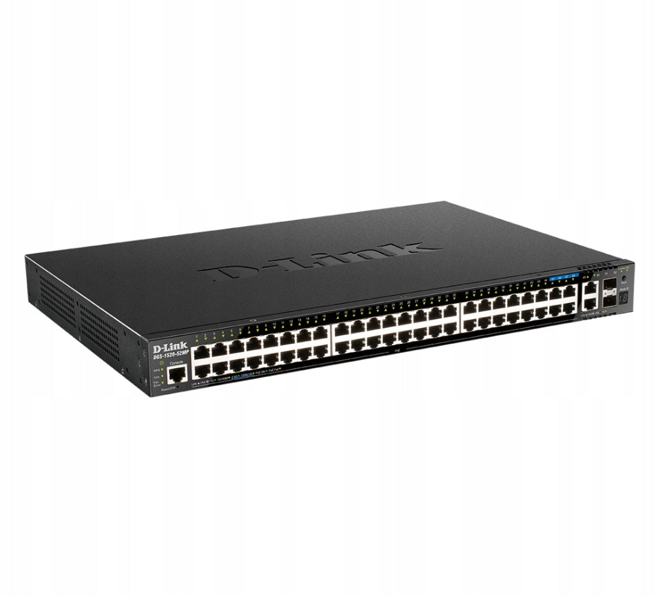 D-Link DGS-1520-52MP 52portový Smart Managed Gigabit PoE+ Switch