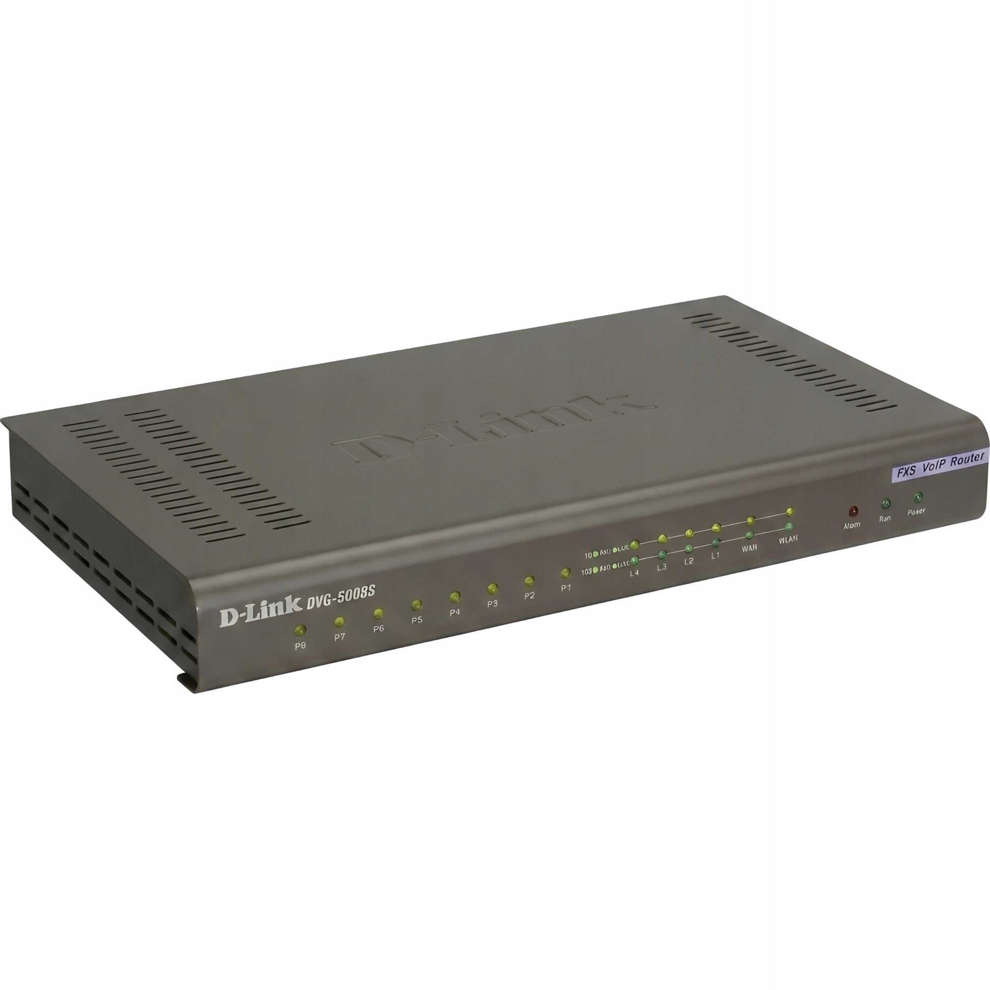 D-Link DVG-5008S (Rev. F2) – 8-portová FXS VoIP brána
