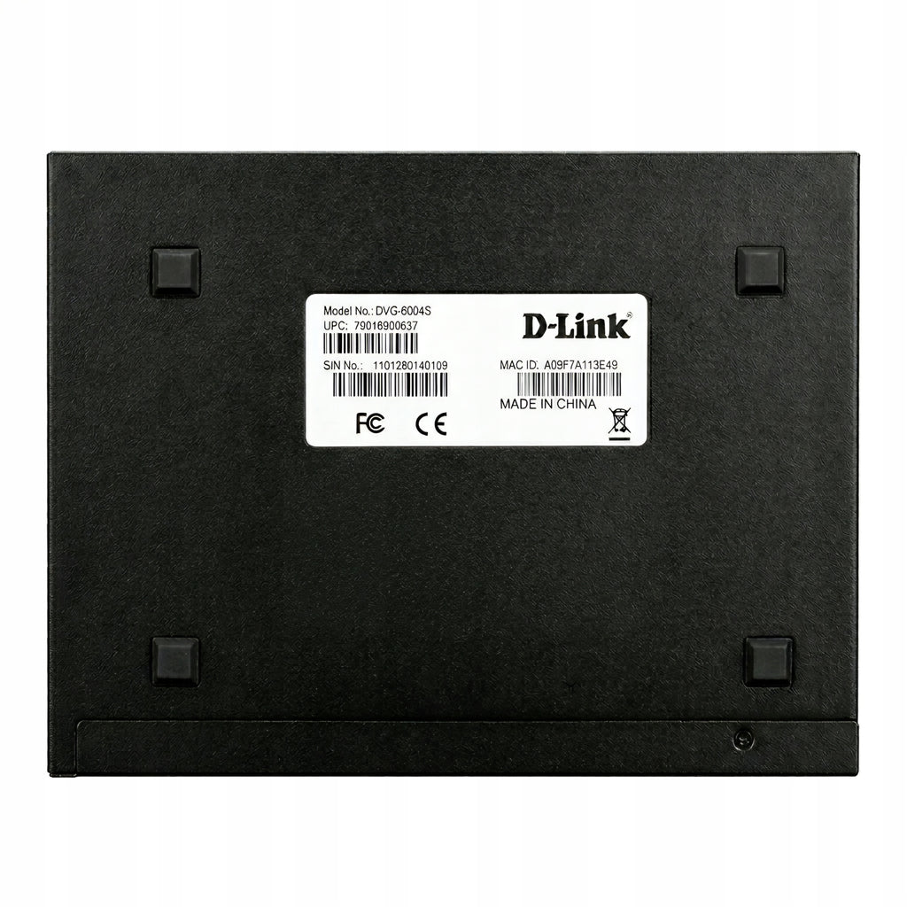 D-Link DVG-6004S (Rev. E) – 4-portová FXO VoIP brána