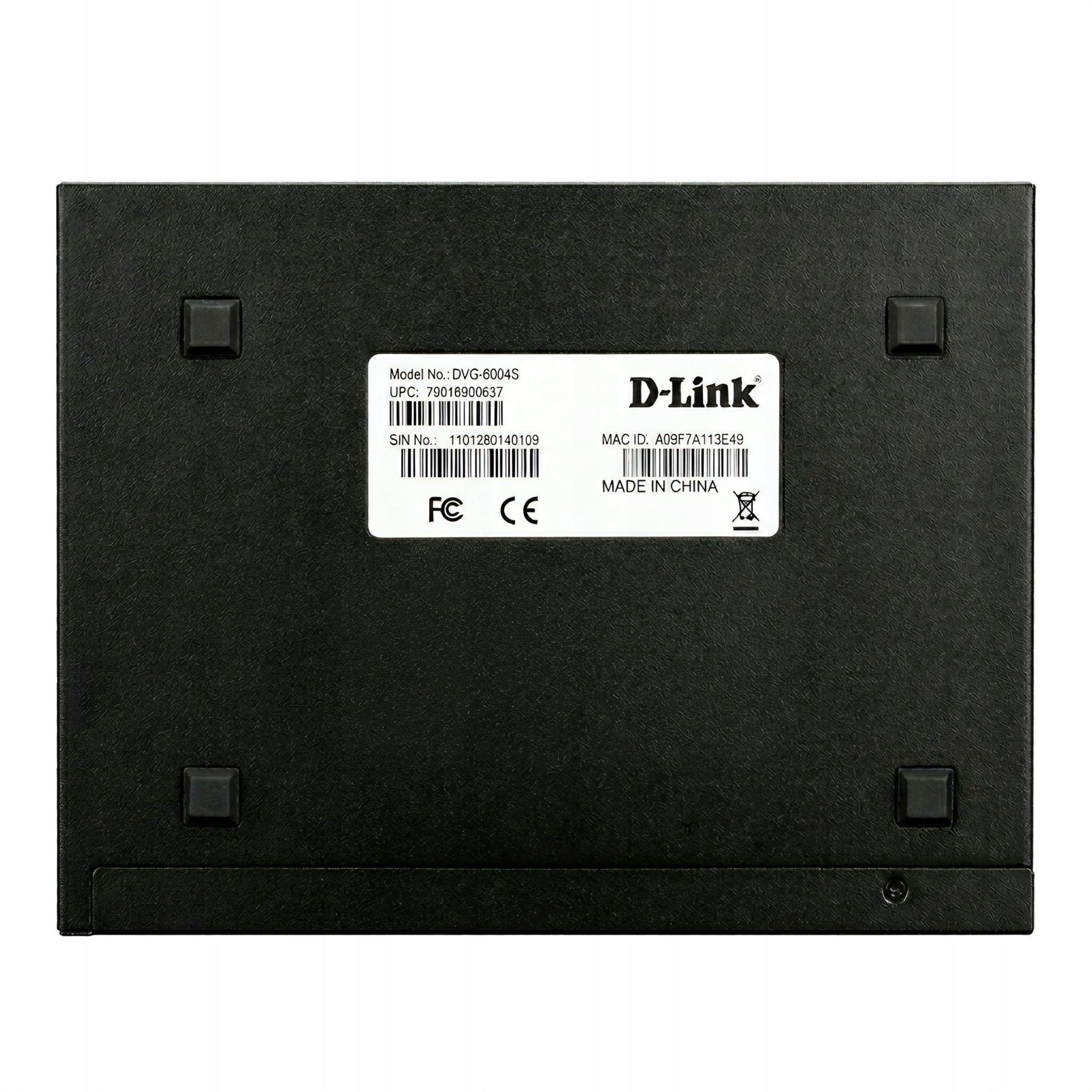 D-Link DVG-6004S (Rev. E) – 4-portová FXO VoIP brána