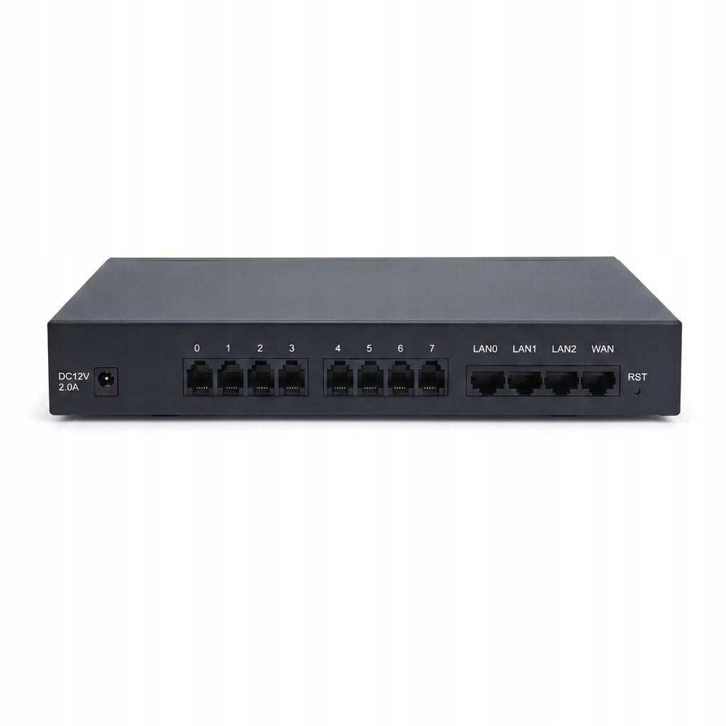 D-Link DVG-6008S/E VoIP Trunk brána, 8 analogových portů, SIP