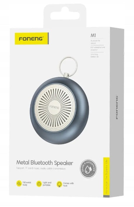 Foneng M1 Bluetooth 5.4 Reproduktor 5W IP67 11h Metal Bass USB-C