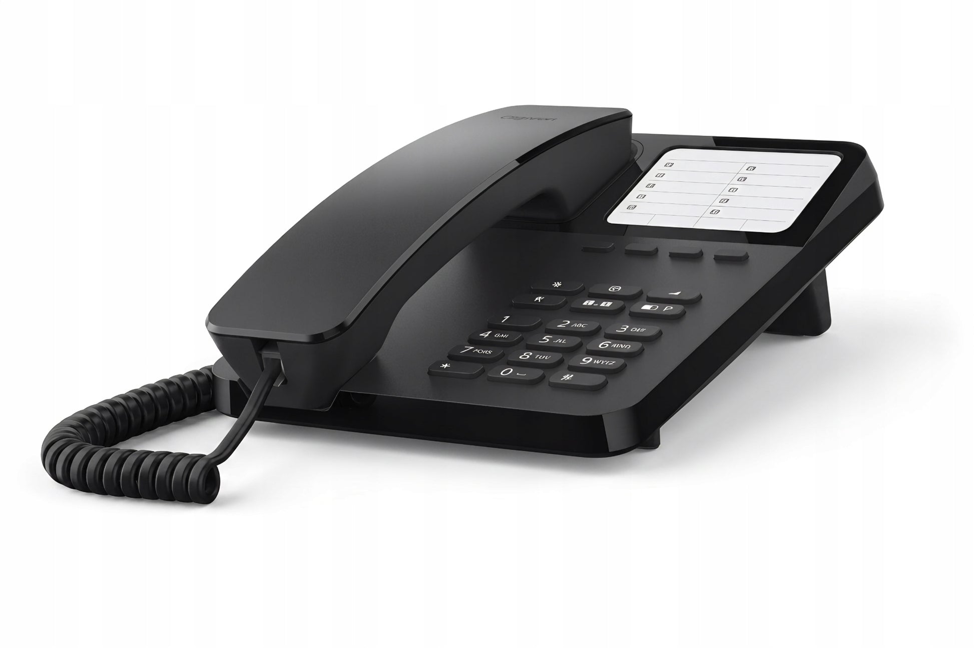 Gigaset DESK 400 – analogový stolní telefon, černý