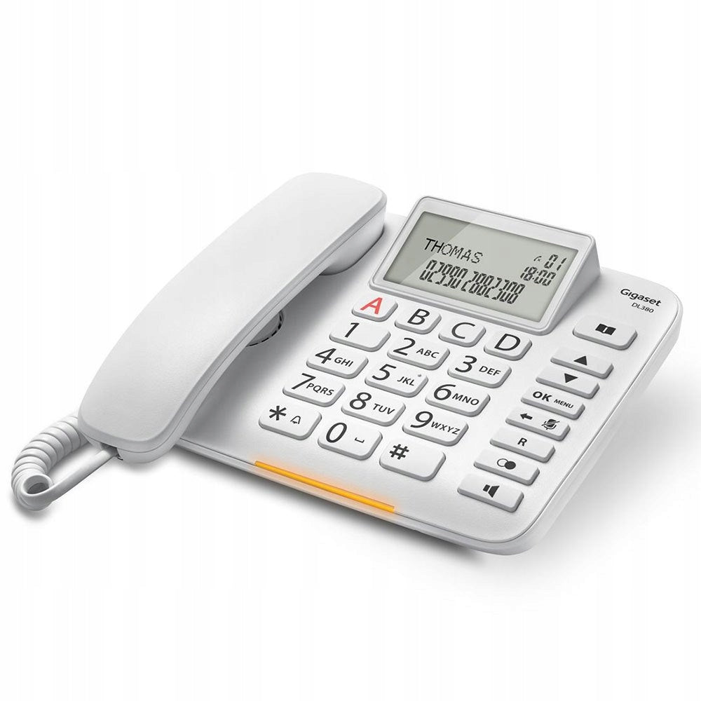 Gigaset DL380 IM WHITE (S30350S217R102) Kabelový analogový telefon