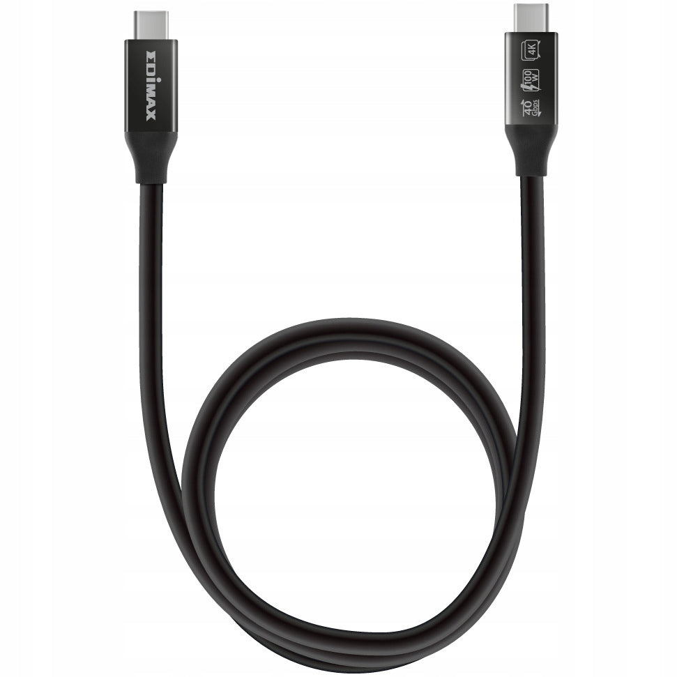 Kabel Edimax USB4 / THUNDERBOLT3, 40G, 0,5 metru, TYP C - TYP C [UC4-005TB]