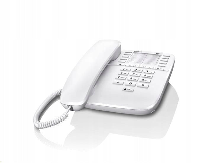 Kabelový analogový telefon Gigaset DA510 IM WHITE (S30054-S6530-R102)