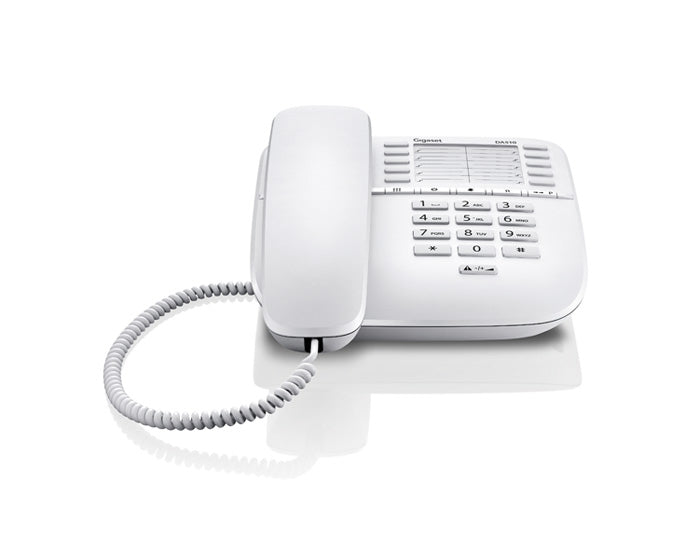 Kabelový analogový telefon Gigaset DA510 IM WHITE (S30054-S6530-R102)