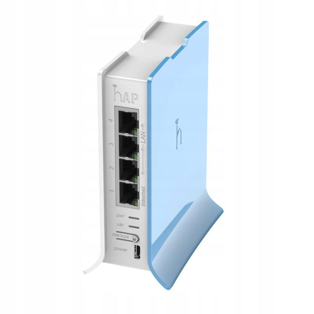 MikroTik hAP Lite RB941-2nD WiFi router 2,4 GHz, 4xFE, WPS, CAPsMAN +