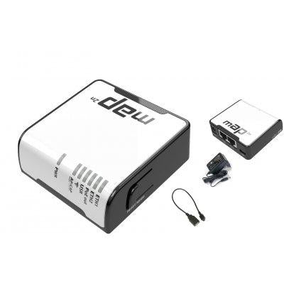 MikroTik mAP RBmAP2nD Access Point micro WiFi 2,4GHz 2xFE USB PoE napájecí