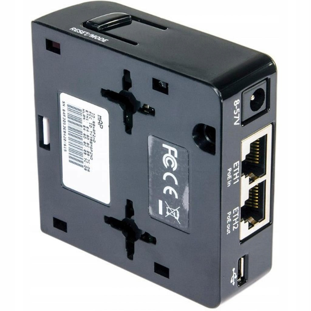 MikroTik mAP RBmAP2nD Access Point micro WiFi 2,4GHz 2xFE USB PoE napájecí