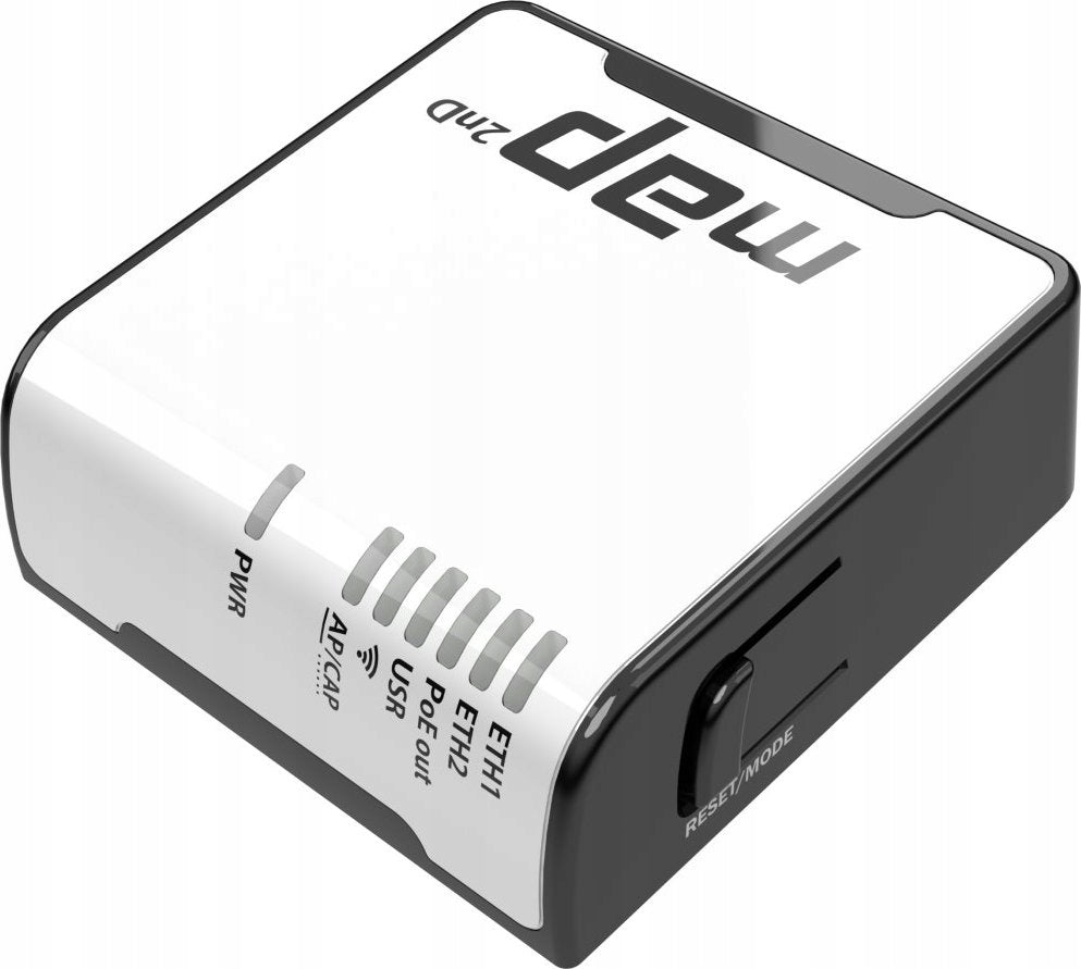 MikroTik mAP RBmAP2nD Access Point micro WiFi 2,4GHz 2xFE USB PoE napájecí