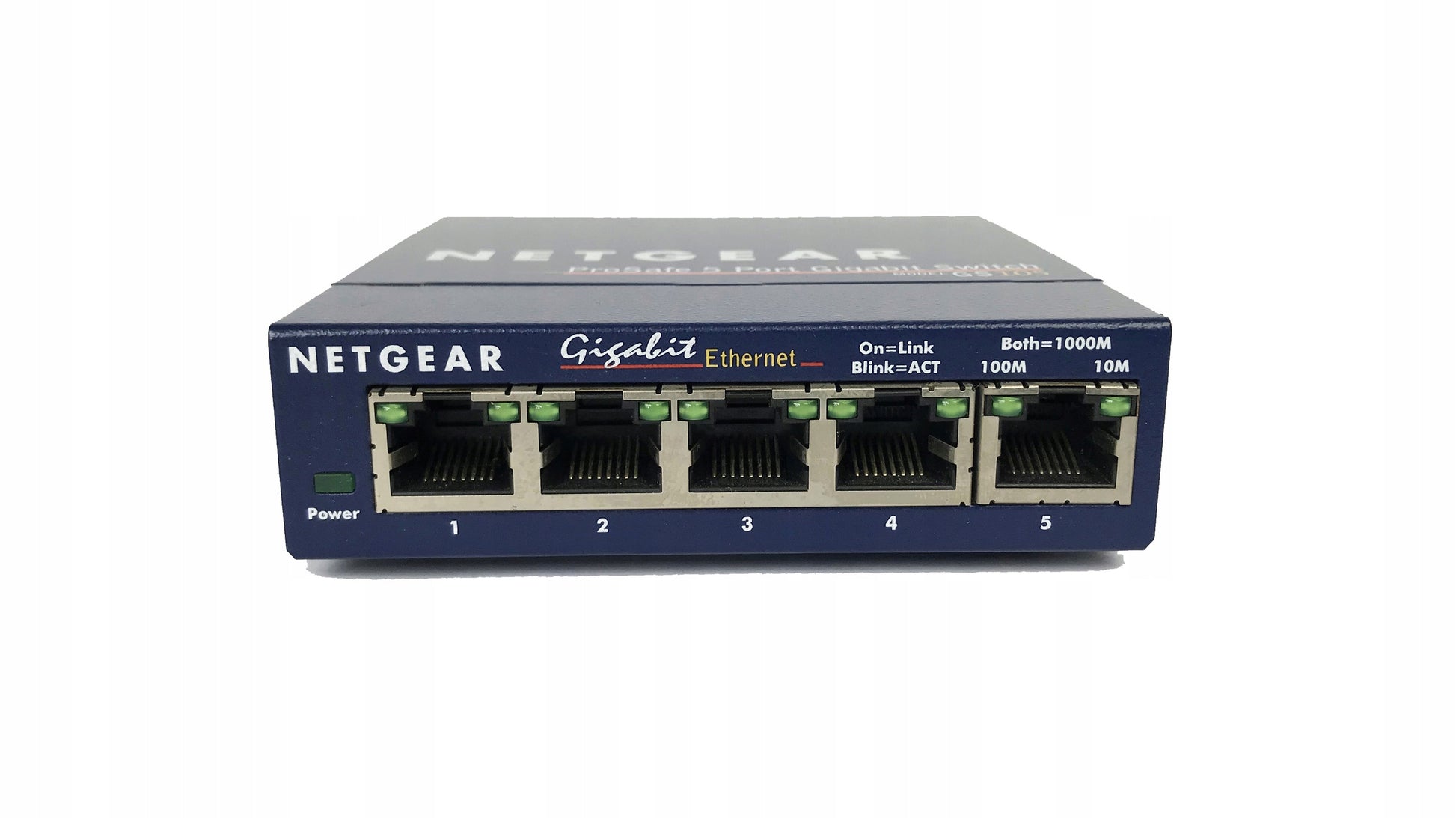Netgear GS105GE Gigabit LAN Switch 5x 1000 Mb/s