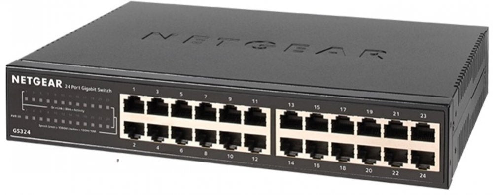 Netgear GS324 přepínač 24portový