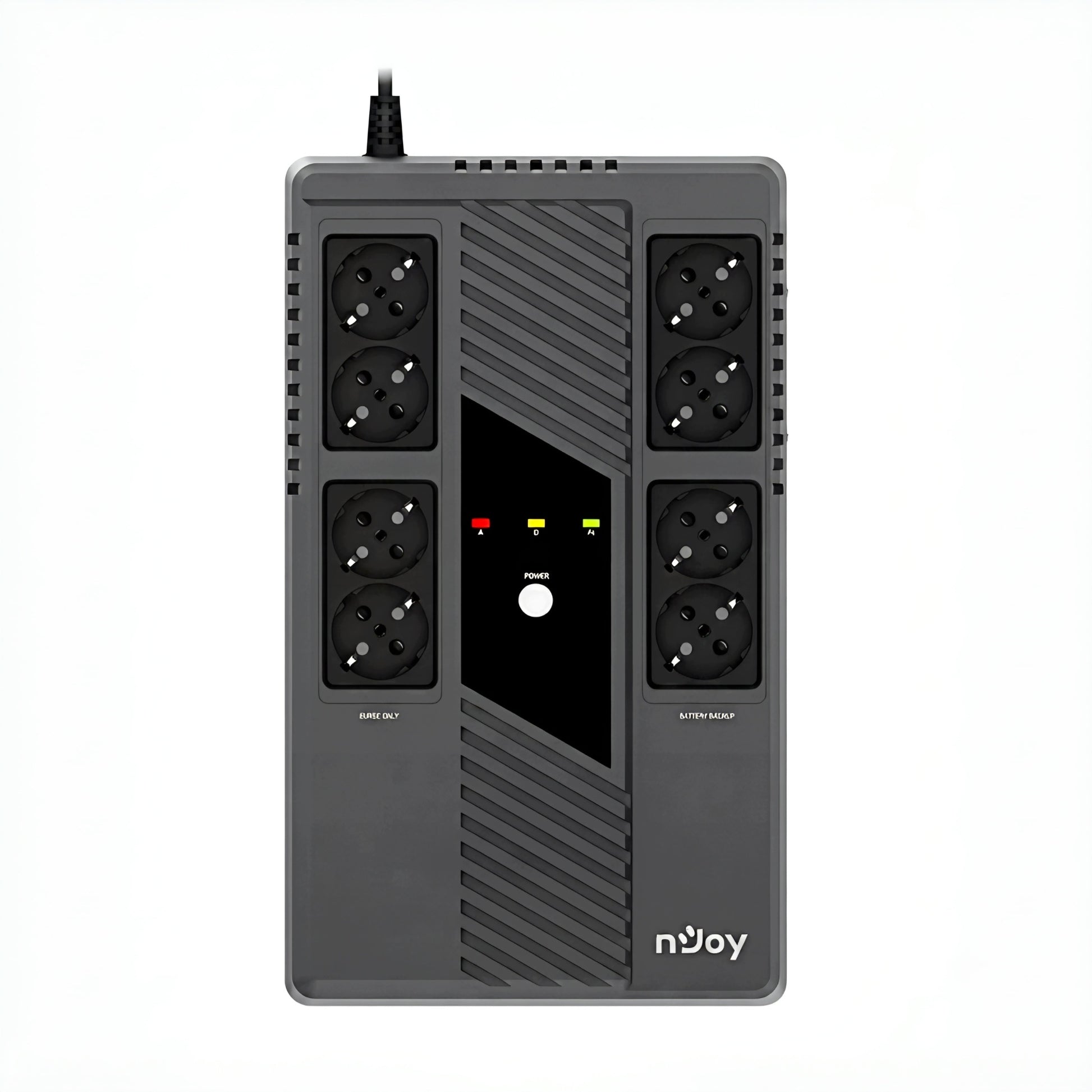 nJoy Token 600 UPS 600VA 360W Line Interactive AVR 8x Schuko USB