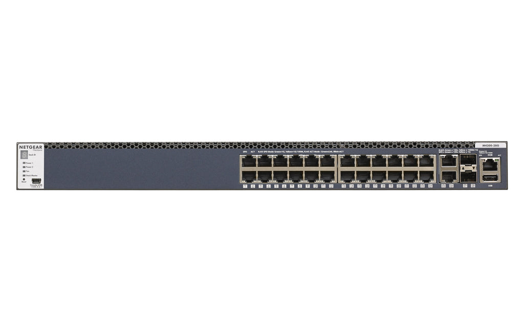 Switch M4300 24xGE 2x10GE 2xSFP+ Stack GSM4328S
