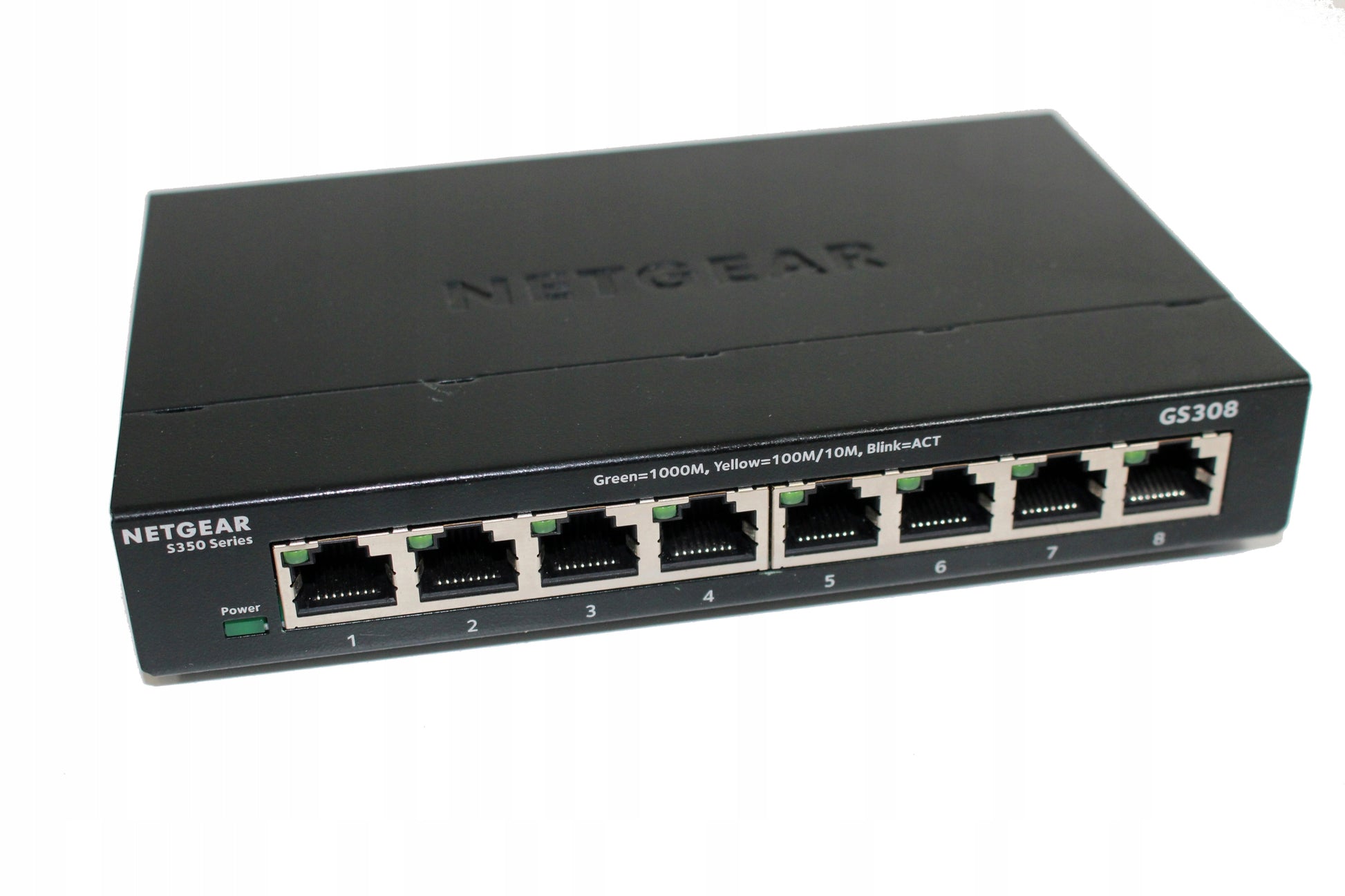 Switch Netgear GS308-300PES 8portový gigabitový 1000