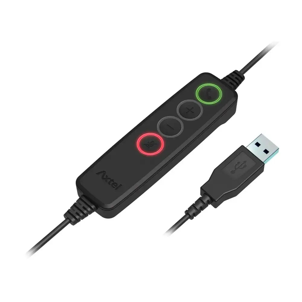 Sluchátka přes uši Axtel Voice UC28 duo NC
