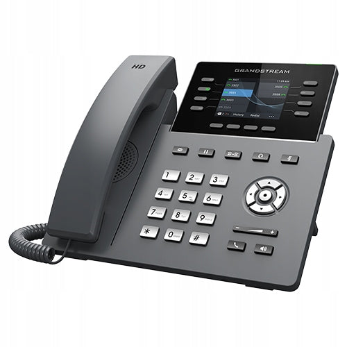 Grandstream GRP2624 IP Telefon 8 Linek WiFi 6 BT PoE Gigabit HD GDMS