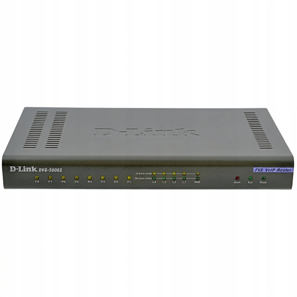 D-Link DVG-5008S (Rev. F2) – 8-portová FXS VoIP brána