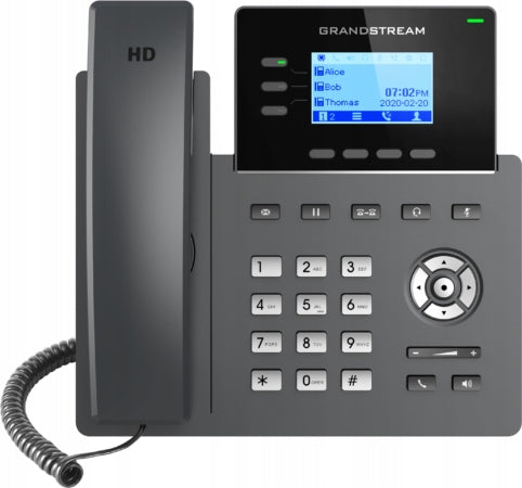 Grandstream GRP2603P VoIP Telefon 3 Linky 6SIP PoE Gigabit HD GDMS