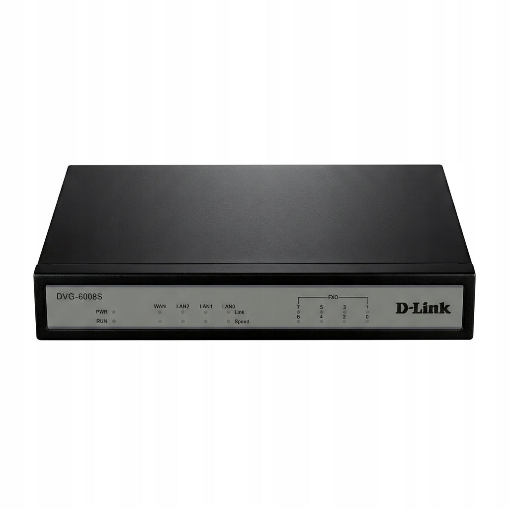 D-Link DVG-6008S/E VoIP Trunk brána, 8 analogových portů, SIP