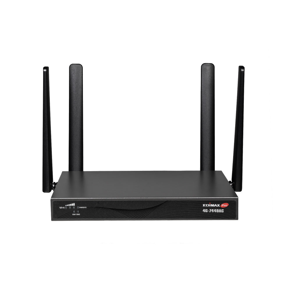 EDIMAX 4G LTE AC1200 Wi-Fi 5  Router 4G-7449AC