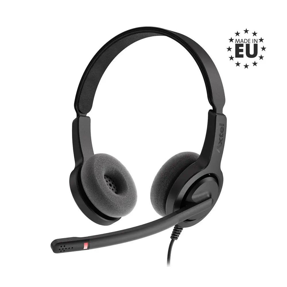 Sluchátka přes uši Axtel Voice UC28 duo NC