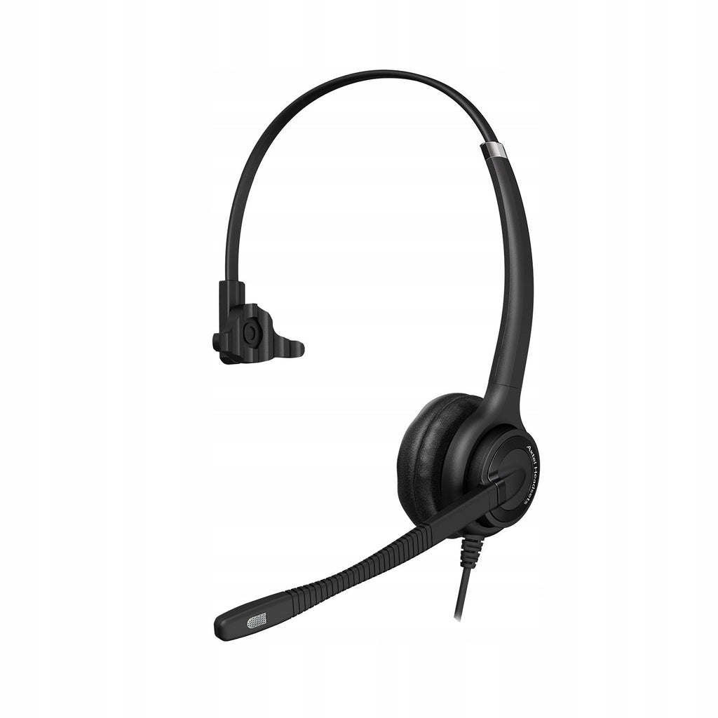 Axtel AXH-EHDUCM Mono USB-A Náhlavní Souprava HD NC Mikrofon Teams