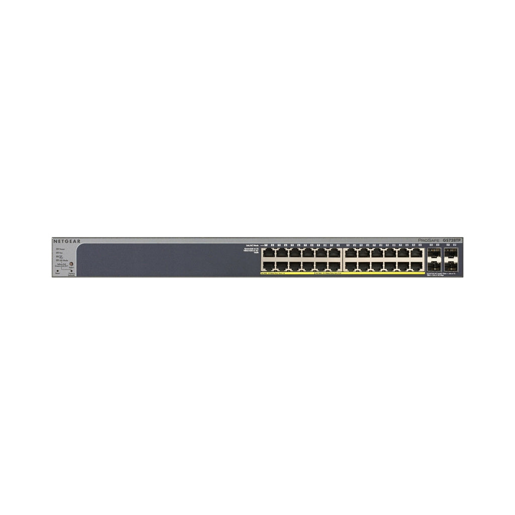 Netgear Switch GS728TP Smart 24xGE PoE 4xSFP