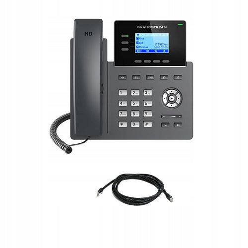 Grandstream GRP2603P VoIP Telefon 3 Linky 6SIP PoE Gigabit HD GDMS