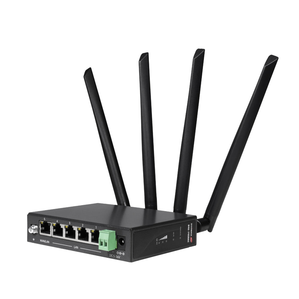 EDIMAX Industrial 4G LTE AC1200 Wi-Fi 5 DIN-Rail  Router D4G-7459AC