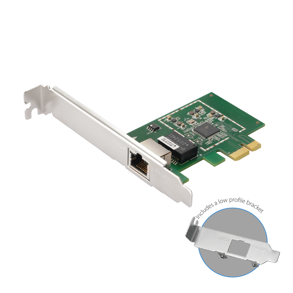 2.5 Gigabit Ethernet PCI Express Server Adaptér  Model: EN-9225TX-E
