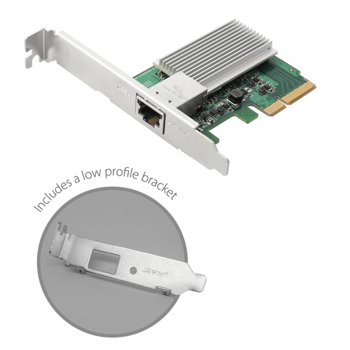 Edimax 10 Gigabit Ethernet PCI Express Server Adapter EN-9320TX-E
