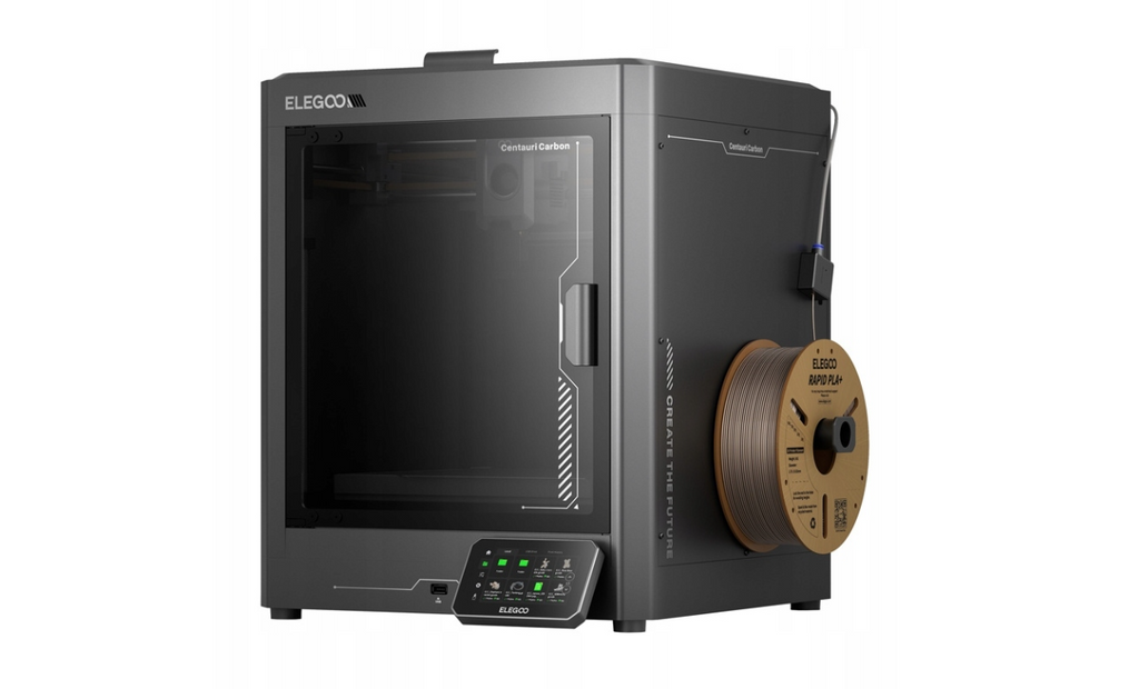 Elegoo Centauri Carbon 3D tiskárna FDM uzavřená CoreXY 500 mm/s 320 °C WiFi