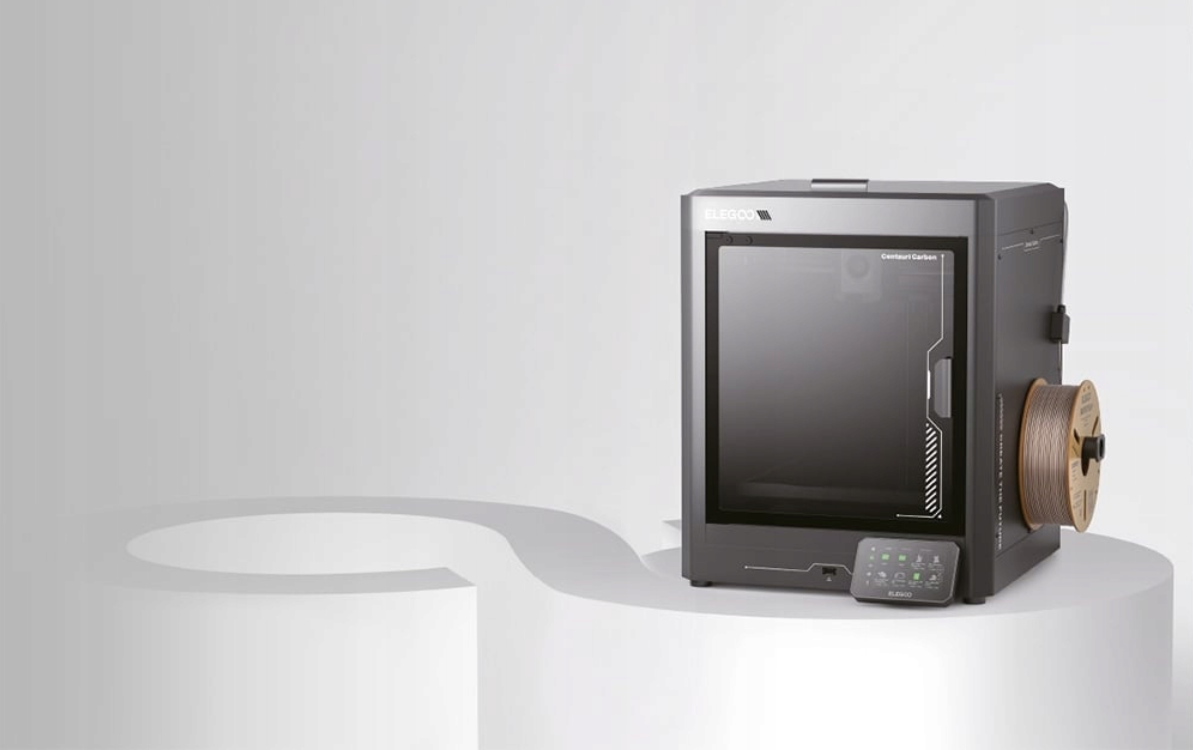 Elegoo Centauri Carbon 3D tiskárna FDM uzavřená CoreXY 500 mm/s 320 °C WiFi