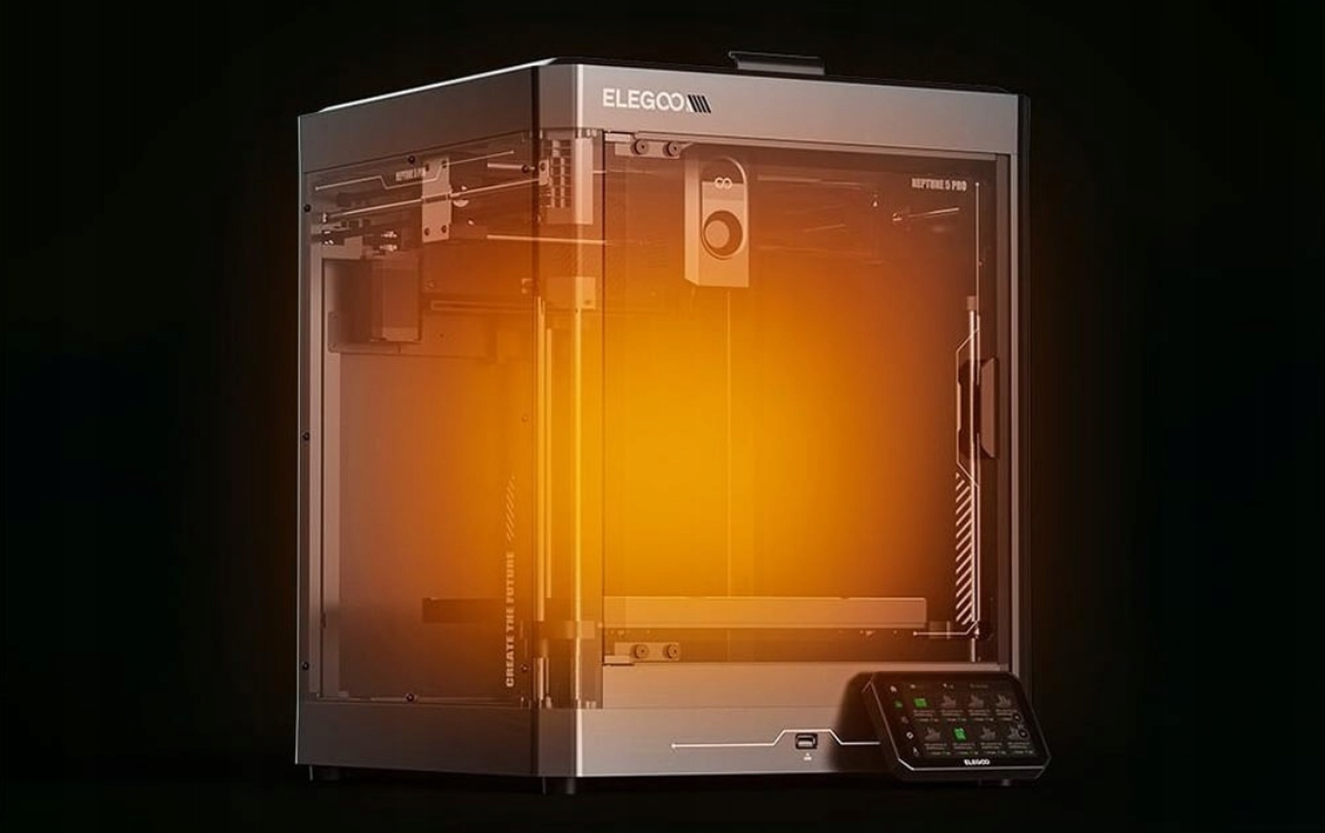 Elegoo Centauri Carbon 3D tiskárna FDM uzavřená CoreXY 500 mm/s 320 °C WiFi