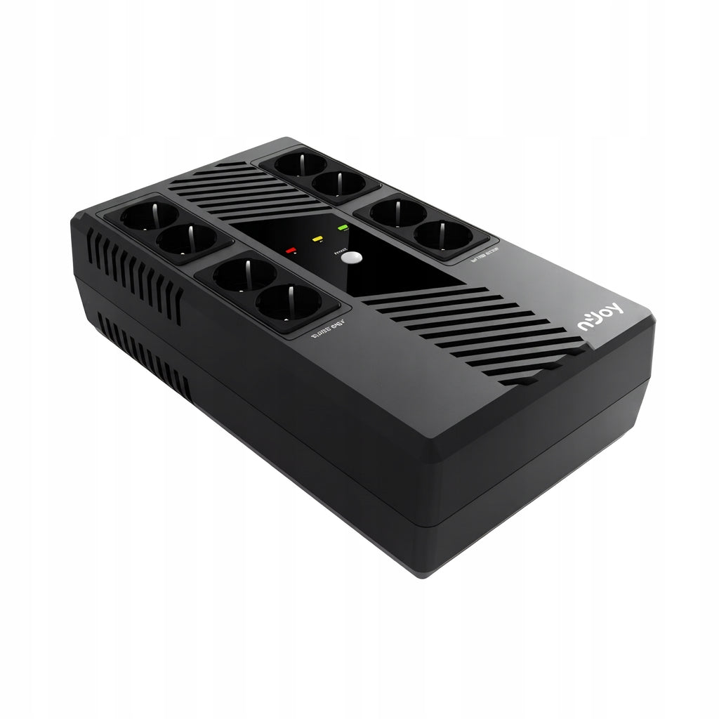 nJoy Token 600 UPS 600VA 360W Line Interactive AVR 8x Schuko USB