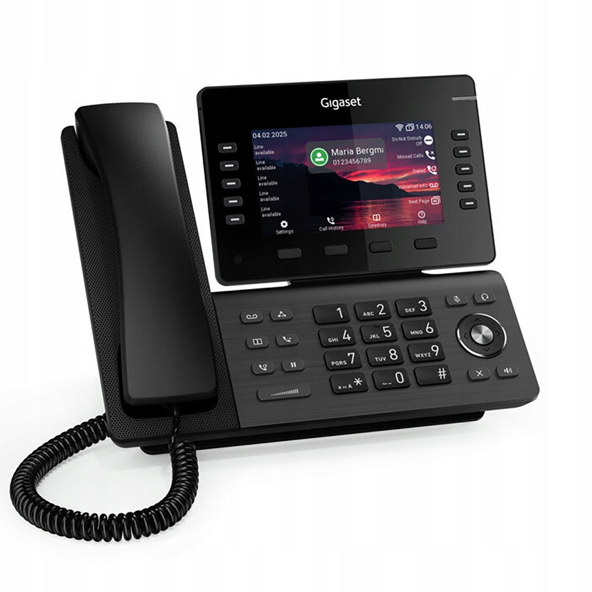 Gigaset P855BW IP PRO profesionální IP telefon