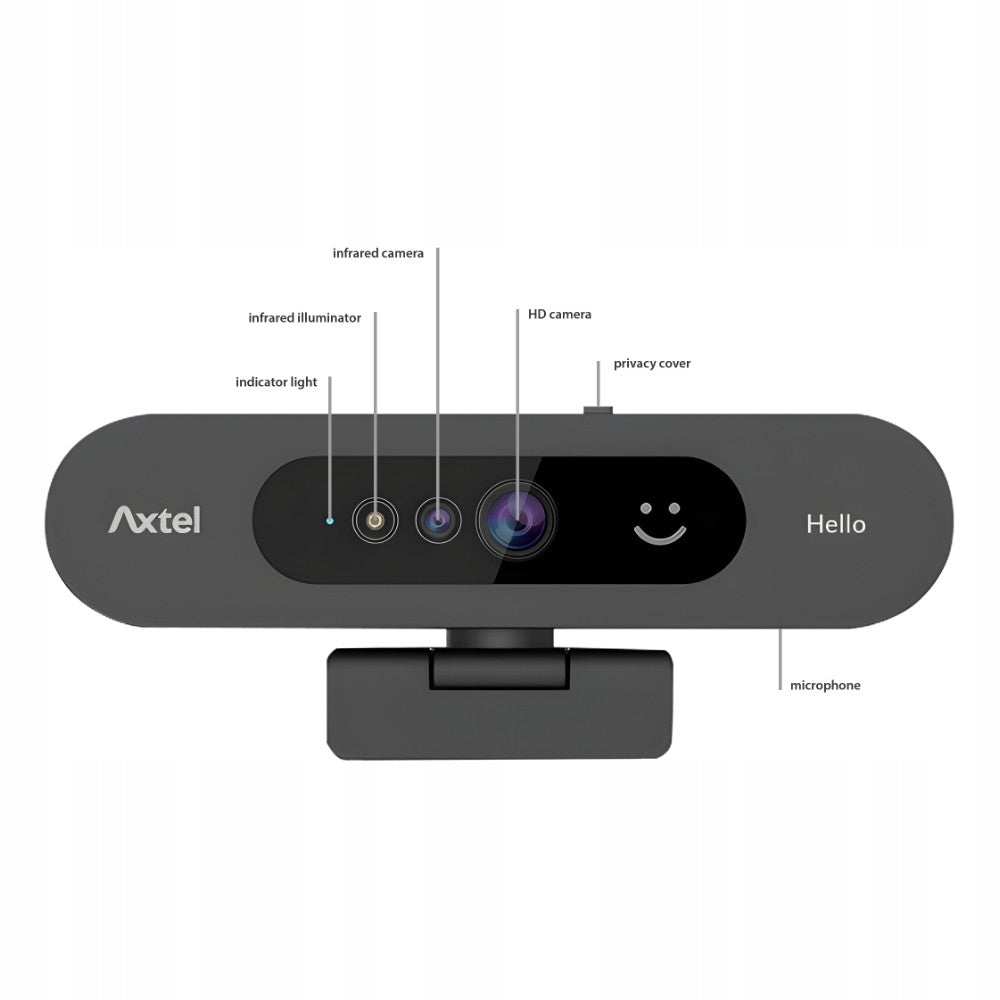 Webkamera Axtel AX-FHD Webcam Hello 2 MP