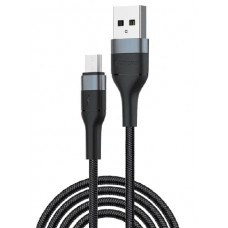 Кабель Foneng X51 1M Spiral Braided Cable (3A) micro USB