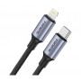 Кабель Foneng X95 1.2M Metal Head Braided Cable (PD20W) Type C to iPhone