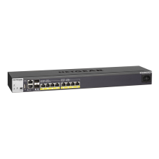 Коммутатор NETGEAR GSM4210P-100NES (M4200-10MG-PoE+)
